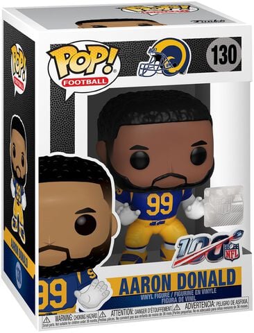 Figurine Funko Pop! N°130 - NFL : Rams - Aaron Donald